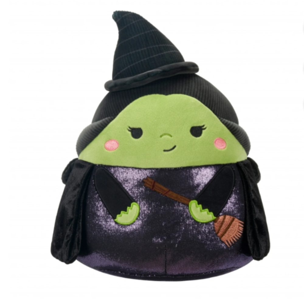 Squishmallows Wicked 10” Elphaba The Wicked Witch Of The West Plush 2024 New!